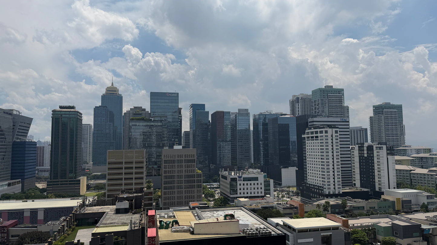 1BR at BGC One Maridien, facing Terra Park