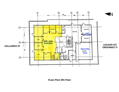 240 sqm Mixed-Use Office or Retail Space in Legazpi St Makati (8th Floor)