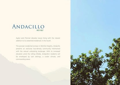646 sqm Courtyard Parklane Lot at Andacillo Nuvali, Calamba, Laguna