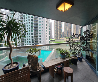 Spacious 3BR at Luna Gardens, Rockwell Makati