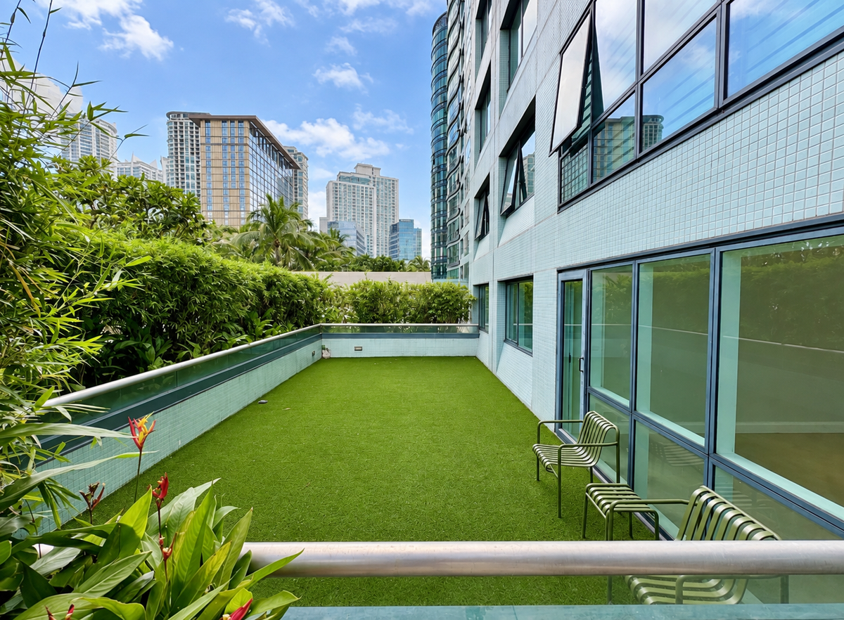 Exclusive 2BR Garden Unit Hidalgo Place, West Block, Rockwell Makati