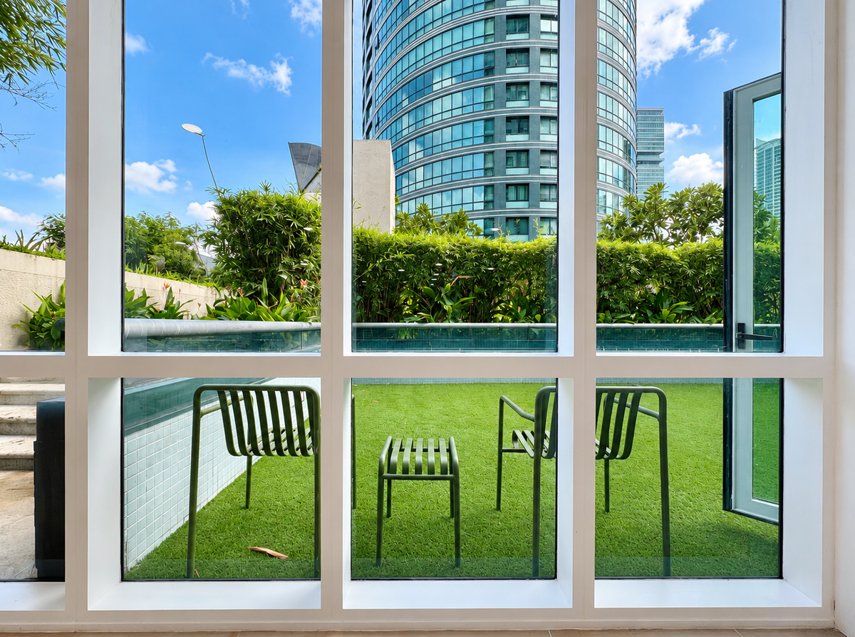 Exclusive 2BR Garden Unit Hidalgo Place, West Block, Rockwell Makati