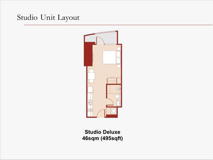 Studio Deluxe Unit at Empress at Capitol Commons, Pasig City